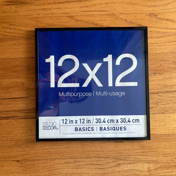 12 X 12 Black Frame - Picture 1 of 4